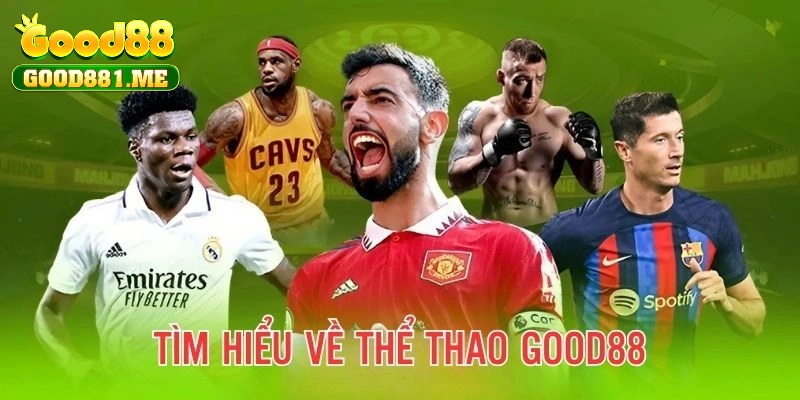 Tại Thể Thao Good88 bạn có thể dễ dàng tìm thấy bộ môn đã chọn